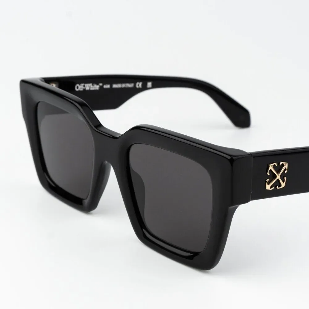 Off-White JACKSON Men Sunglasses Black Grey Square OERI13I JACKSON 1007